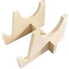 TABSIRAH Balance Board Rack | per Balance Board | Supporto per attrezzature da allenamento in legno per centro fitness casa palestra donne uomini adulti