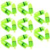 CHILDWEET 25 Pezzi Luci LED da Pesca Impermeabili per Attività Outdoor, Indicatori di Morso Facili da Usare Batteria a Pulsante in Abs per Pesca Notturna
