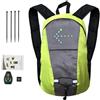 Générique Bike Turn Signal Backpack | Outdoor Cycle Backpack With Wireless Remote Control | High Visibility Bag With Turn Signal, USB Ricaricabile Bag For Safe Night Riding