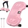Generico Stepper Per Esercizi A Casa - Attrezzi Per Esercizi Portatili Per Gambe | Macchina Stepper Fitness Compatta | Per Glutei Addominali Parte Inferiore Del Corpo Soggiorno Balcone Camera Da Interna