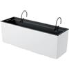 Prosperplast Case URBI W Pot, Dimensions 580x180x195 mm, colore bianco