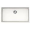 SCHOCK | Lavello Cucina Solido N100XL 1 Vascone, Materiale Cristalite®, Bianco Assoluto, 838,2x469,5mm