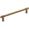 Amerock Destine - Maniglia per armadietto, bronzo champagne, 160 mm, centro a centro, confezione da 1, maniglia per armadietti, hardware per armadietti