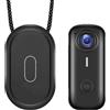 Generic Action Camera magnetica con video 2K, grandangolo 120° e WiFi, per ciclismo, sport d'avventura e uso quotidiano, corpo in ABS, 12 x 10 x 5 cm, colore nero