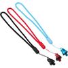 GALPADA Set 3pezzi Cinturini da Polso per Fotocamera in Nylon Installazione Facile e Design Rimovibile per Selfie Stick e Fotocamere Outdoor e Ufficio