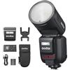 Godox V100-C 100Ws Touchscreen Fotocamera Flash Speedlite per Canon,batteria di carica USB-C,2.4G X Wireless HSS TTL Flash per Canon R5 R6 R6II R7 R8 RP R R50 M50 90D 6D 7D 5DMarkIII