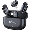 BOYA Micro sans fil Mini 12-2.4 GHz Noir - 2TX + 2RX