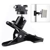 Wakects Clamp/Holder per Sfondo, Morsetto per Supporto Luce, Clamp/Holder per Sfondo Design Studio 2 in 1, per Tenere lo della Flash