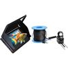 DIGNIFE Macchina fotografica subacquea, Telecamera subacquea for la pesca, video portatile da 4,3 pollici, fishfinder, telecamera for a 220°, visione notturna, impermeabile, cavo 15/20/30 m(30m)