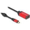 DeLOCK 60052 - Adattatore USB Type-C a DisplayPort DP Old Mode 8K 30 Hz con funzione HDR r
