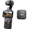 DJI Osmo Pocket 3 Vlog - Combo Videocamera Vlog con CMOS da 1 pollice e 4K / 120fps per YouTube, Mini Trasmettitore Microfono (Trasmettitore Infinite Nero)