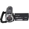 ASHATA Videocamera, registratore digitale Full HD 1080P 30FPS 30MP Vlogging Camera Recorder, schermo TFT LCD da 3,0 pollici, zoom digitale 16x, notte a infrarossi, con luce di riempimento