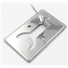 POOIQX STANDER STAZIONE DI METALLO BASE E SPOMONE SOLDER,Controllo preciso(White)