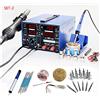 POOIQX 85. 3D 2A Saldare stazione di rilavorazione Con USB 5V DC Alimentazione aria calda Saldatore for Desoldering riparazione,Controllo preciso(SET-2)