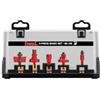 Freud 88-100 9-Piece Router Bit Set, 1/4-Inch Shank by Freud