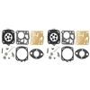 UYTGFO Misura for Husqvarna 266 268 272 281 288 272XP 61 162 Motosega Tillotson RK-23HS 2 pz/lotto Carburatore Carb Kit di Riparazione