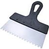 AERZETIX - C55076 - Spatola dentata/pettine per colla 200x6mm - mastice/terracotta/giunta per piastrelle/muratura/gesso - manico in plastica e lama in acciaio inossidabile
