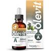 FORMULARITY OLEVIT VITAMINA A - 4 Mesi di Durata - In Olio Extravergine d'Oliva Italiano Spremuto a Freddo - Integratore Naturale ad Alta Biodisponibilità - Senza Zuccheri, Glutine, Lattosio, 30ml- Made in Italy