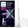 Philips Sonicare HX3827/21 Wireless Power Flosser 3000 + 2 ugelli aggiuntivi (4 totali), bianco,