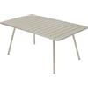 Fermob - Tavolo rettangolare Luxembourg - Grigio - Alluminio laccato - Designer Frédéric Sofia