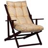 TECNOCUCI TECNOWEB Cuscino imbottito per poltrona sdraio relax (115x55x21cm) - 100% Made in Italy - Ricambio ideale per interni ed esterni (giardini, cortili, terrazzi) - Disponibili diversi colori