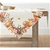 Artoid Mode Tovaglia Autunnale Alberi Cervi Uccelli 85x85 cm | Stagionale Fall Biancheria da Tavola Decorativa per Cucina Interni Vacanze Feste
