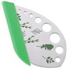MengH-SHOP Affetta Verdure 9 Fori Erbe spogliarellista per estrattore di Erbe Herb Stripper per Cucina Acciaio Inox per Spogliare e Tagliare Vaniglia Cavolo Bietola Cavolo Timo