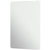 ENKI, Horizon, BM015, specchio rettangolare con bordi arrotondati e bordi arrotondati 400 x 600 mm