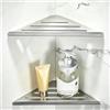 Gelthrox Mensole Angolari in Acciaio inox Spazzolato Organizer per Doccia Senza fori Organizer Bagno Montaggio a parete Accessori per Bagno e Cucina (2 pezzi)