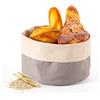 Xinlie Portapane in Cotone Sacchetto per Pane da Tavola Cestino Pane Stoffa Borsa Riutilizzabile per il Pane per l'Approvvigionamento e la Conservazione di Pane Prodotti da Forno Frutta Cereali 25 x 22,5 cm