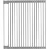 Rainsworth - Scolapiatti arrotolabile e salvaspazio, pieghevole, resistente al calore, per lavelli in acciaio inox, 44 x 38 cm, grigio