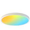 YUPIN Moderna Lampada Da Soffitto RGB Plafoniera LED Soffitto Circolare Bianco Dimmerabile 48W 4800LM Lampada Da Soffitto Minimalista Nordico Con Timer Telecomando Per Soggiorno Camera Da Letto Cucina