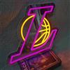 QXMH Gamer Neon Schild, LED Gaming Neon Schilder USB/Schalter, Grafica Decorazione Neons Segno Stanza di Gioco Decor Lampada per Gamer Streamer (L Basket)