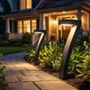 Ruhemeister Pro 2026 Moderne Luci Solari for Percorsi Dal Design Creativo, Illuminazione Solare for Percorsi, Ip65, 3500k, Sensore Crepuscolare Intelligente, Stabilità a Prova Di Tempesta, Pronte for L'uso(2pc)