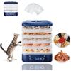 ANGDI Liofilizzatore Automatico per Alimenti, essiccatore Domestico per Alimenti con Timer Digitale e Controllo della Temperatura, essiccatore Elettrico per Frutta a 5 vassoi per Caramelle(Blue)