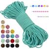 LEREATI Filo Elastico per Braccialetti Resistente, Cordoncino Elastico 2mm x 20m Elastici Braccialetti Cordino Elastico, Filo Nylon per Collane Perline Braccialetti Fai da Te Cucire (Blu Brillante)