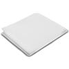 Generico Detershoponline - Tovaglia coprimacchia tnt 100x100 monouso per ristoranti hotel pizzerie impermeabili ottima qualita' (Bianco, 100)