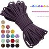 LEREATI Filo Elastico per Braccialetti Resistente, Cordoncino Elastico 3mm x 20m Elastici Braccialetti Cordino Elastico, Filo Nylon per Collane Perline Braccialetti Fai da Te Cucire (Fucsia)