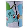 My Sweety Pop | Salvadanaio Pokemon in metallo per bambini | Scatola di risparmio robusta Pikachu e i suoi amici | Idea regalo compleanno ragazzo e ragazza | 15 x 10 cm | Scatola educativa in argento