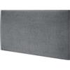 mollis homelike interiors Mollis, pannello da parete rettangolare e decorativo, adatto come testiera o protezione dagli impatti, riduce il suono e migliora l'acustica, in schiuma, 60 x 30 cm, antracite