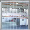 SHANNA Porte a Persiana 121 * 213cm Tenda Porta Trasparente Tenda a Strisce in PVC, Tenda AntifreddoResistente Alle iIntemperie Termica Isolante Freddo Chiusura per Magazzini, Garage e Supermercati
