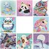 Bogoro 8 Pezzi Diamond Painting per Enfanti, Arredamento per Casa Disegni con Brillantini Bambini, Adatto per Adulti e Bambini