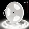 illuburg 48V Striscia LED COB Bianco Freddo 6000K 20m 480LED/m CRI90+ Dimmerabile Autoadesiva Banda Barra Strip Luminosa