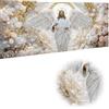Reofrey DIY Special Diamond Painting Grandi Dimensioni Gesù, 5D Speciale Sagomato Diamond Painting Adulti Disegno Angeli, Strass Ricamo A Punto Croce Craft Arts For Home Wall Decor 30x60cm