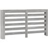 vidaXL Copertura Termosifone Grigio Sonoma 149x20x82 Legno Multistrato
