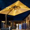 HUIKUANGEU Luci Solari per Ombrellone,Luci per Ombrellone da Esterno Solare