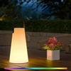 FUYO Lampada da tavolo LED per esterni, dimmerabile, con batteria ricaricabile, bianco caldo, 8 colori e telecomando, lampada da tavolo senza fili per esterni, giardino, camera da letto, campeggio