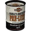 Nostalgic-Art Salvadanai retrò, Harley-Davidson - PRE-LUXE - Idea regalo per amanti di moto, Salvadanaio in metallo, Scatola dei soldi lamiera, 600 ml