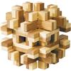 Fridolin - 17493 - Puzzle - Cervello Capo Bamboo - Magic Block