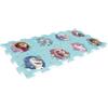 ARDITEX - Set di tappeti a forma di puzzle, realizzato in schiuma Disney Frozen - 111 x 57 cm - Colore azzurro